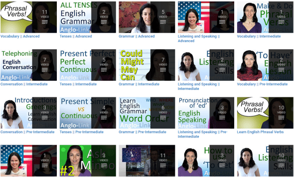 học tiếng Anh qua video với Anglo-Link