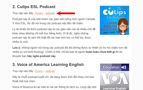 bài nghe tiếng anh