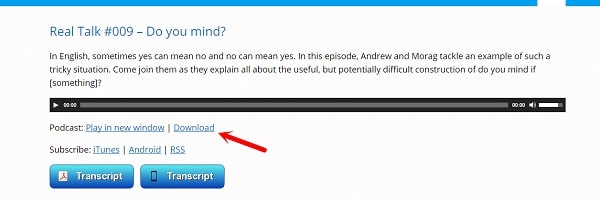 bài nghe tiếng anh