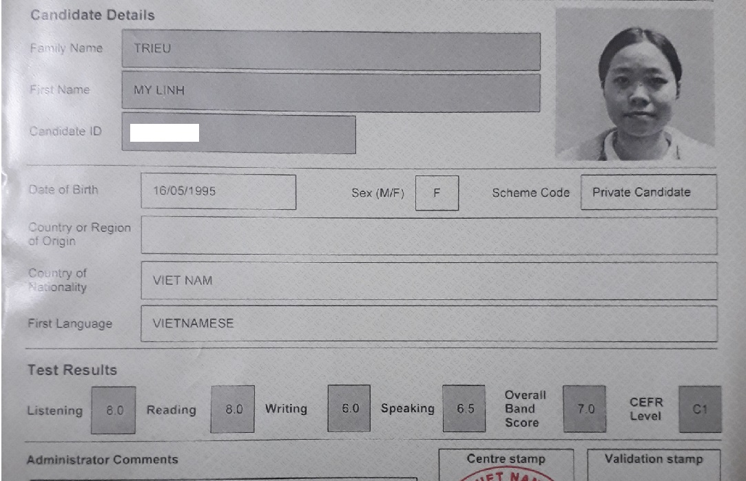 chứng chỉ tiếng anh ielts