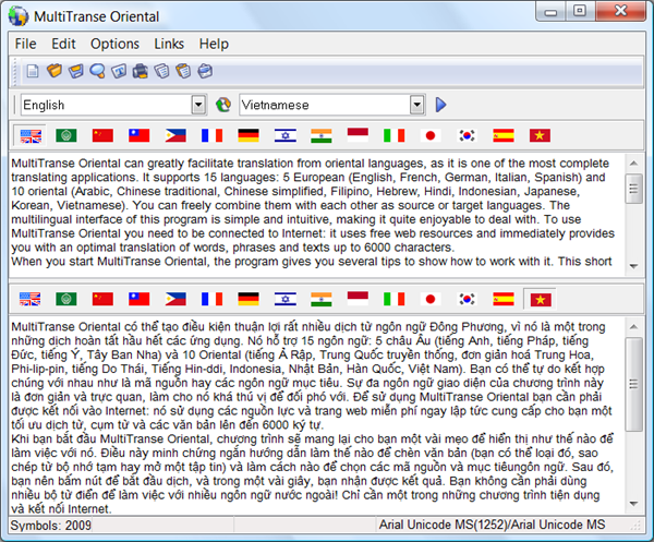 dịch tiếng Anh bằng English to Vietnamese
