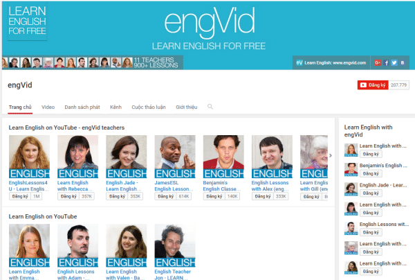 EngVid – Learn English for free