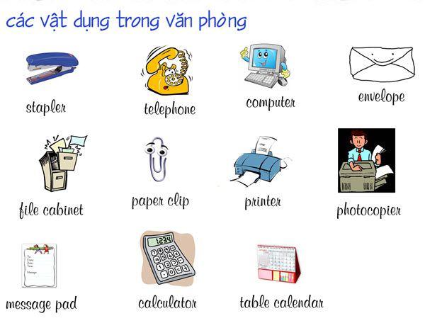 Từ vựng tiếng anh theo chủ đề: