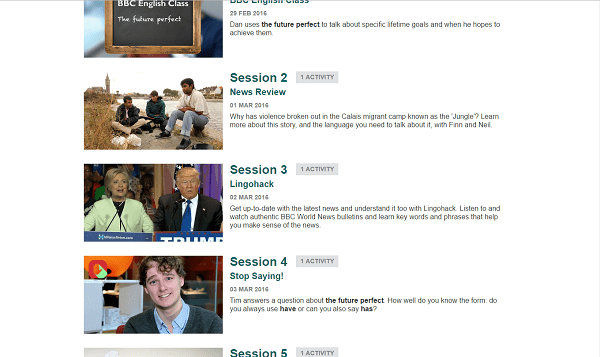 Cấu trúc khóa Upper Intermediate.