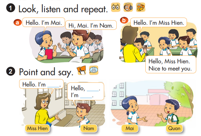 Bộ sách tiếng Anh lớp 3 với những bài nghe ngắn giúp trẻ luyện kỹ năng nghe