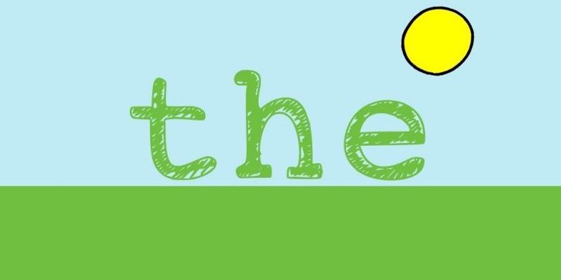 Mạo từ trong tiếng Anh: the