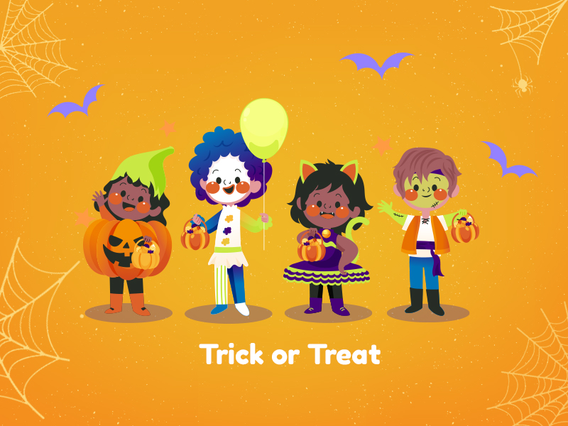 Từ vựng Halloween chủ đề các trò chơi