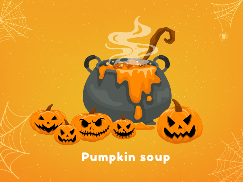 Từ vựng về chủ đề Halloween món ăn