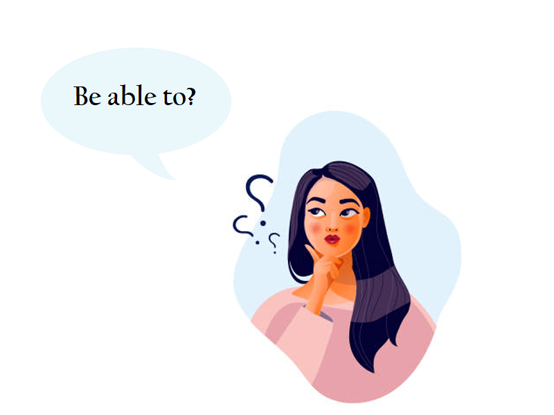 phân biệt với can và could