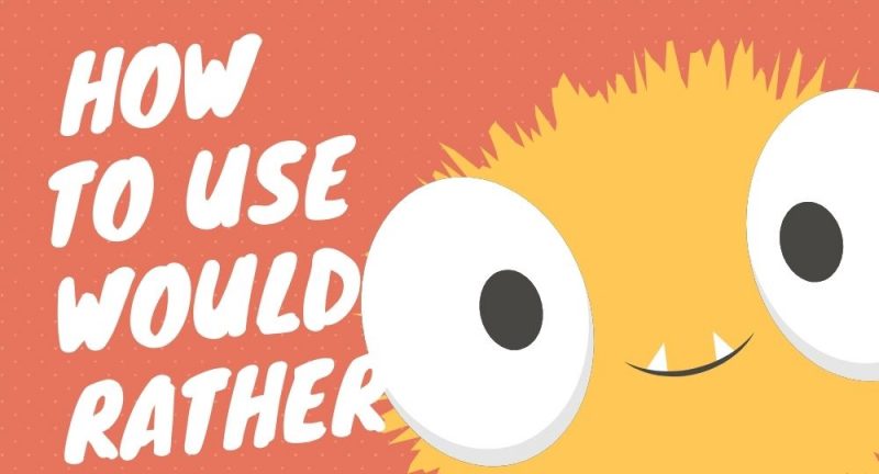 cách dùng would rather