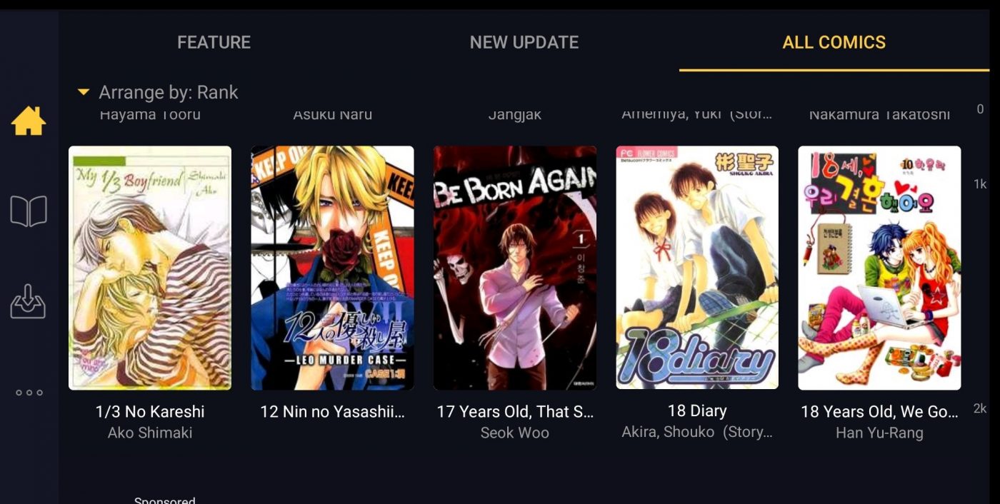 truyện tranh tiếng anh - Manga Mew