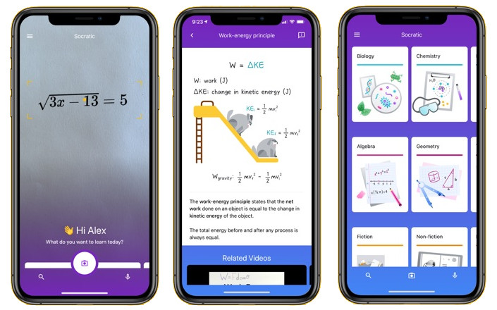 ứng dụng học tiếng anh Socratic