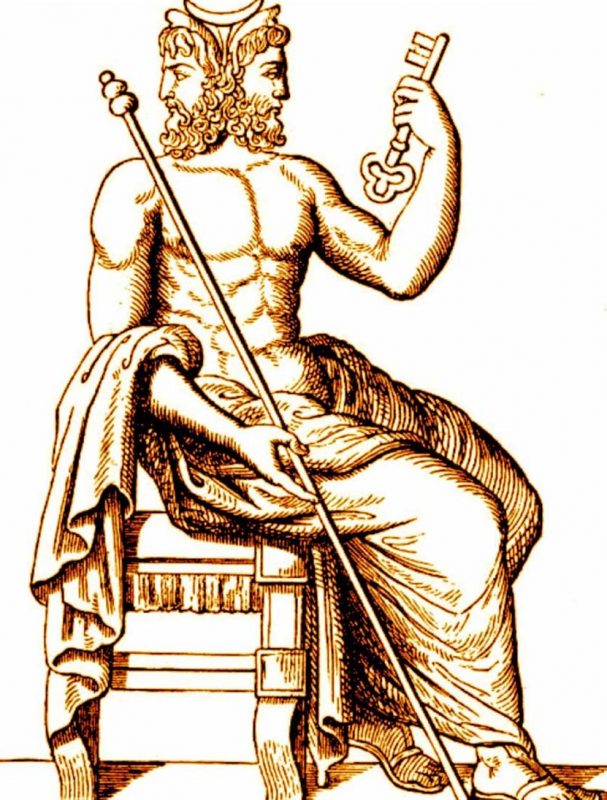 Vị thần Janus tượng trưng cho tháng Giêng - tháng tiếng Anh