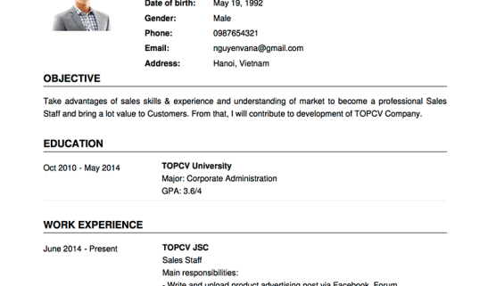 Cách viết CV tiếng Anh cho sinh viên mới ra trường mới nhất 2023 Cách viết CV tiếng Anh cho sinh viên mới ra trường mới nhất 2023