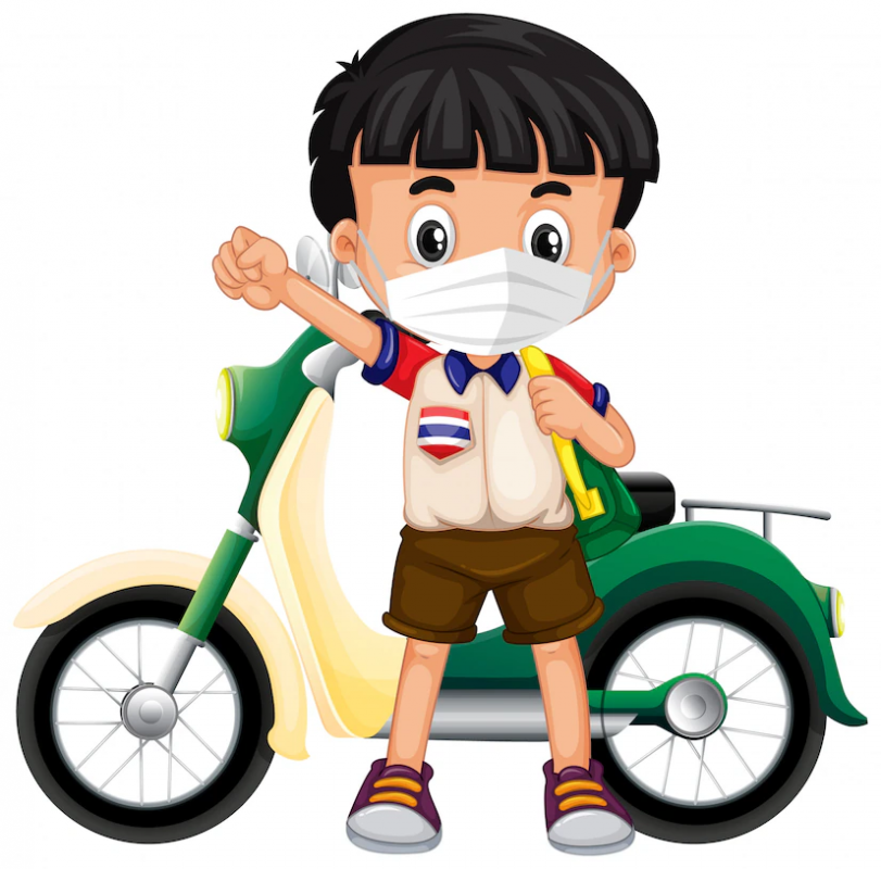 Cảm xúc tiếng Anh biểu đạt sự vui mừng khi mua thích xe máy mới