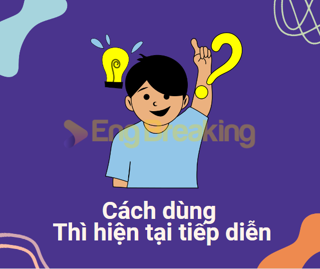 6 cách dùng thì hiện tại tiếp diễn