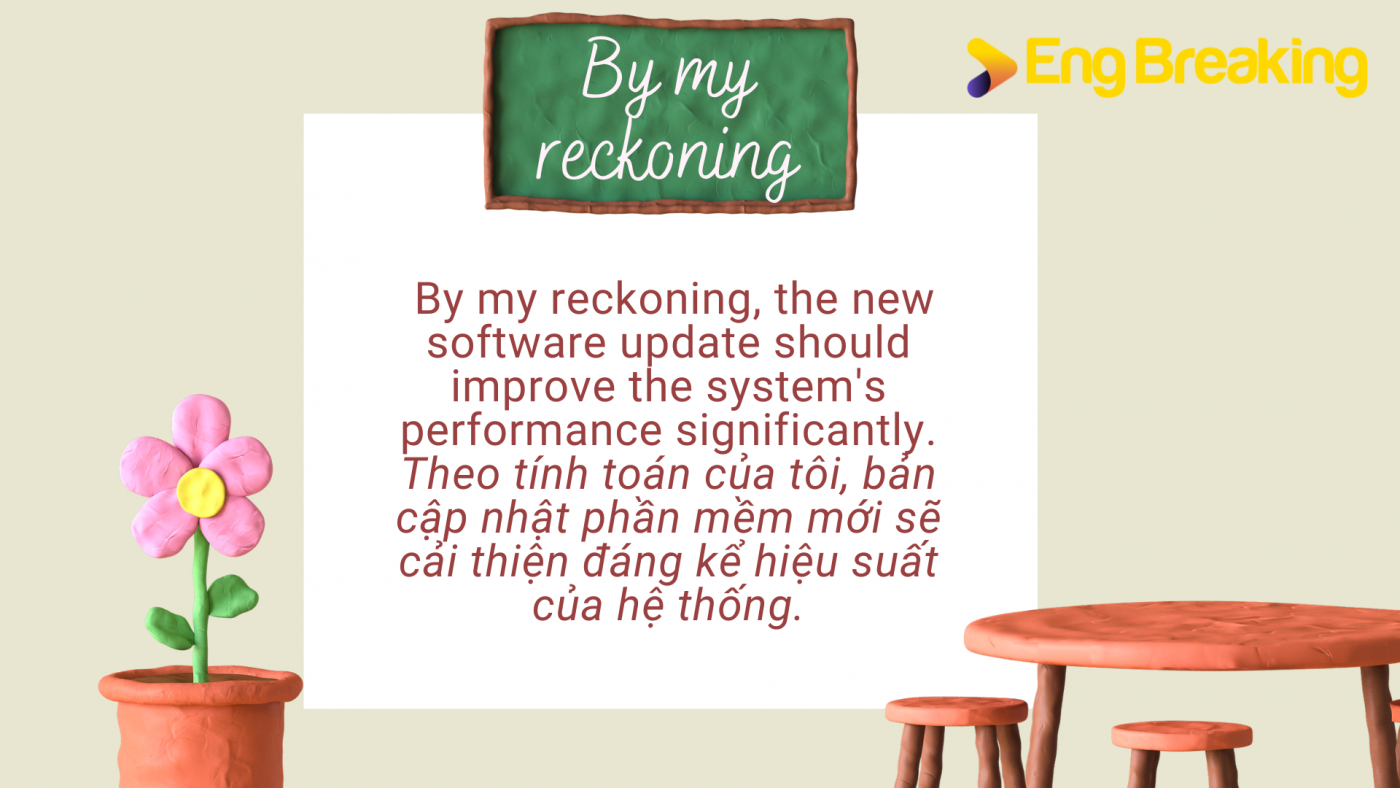 By my reckoning