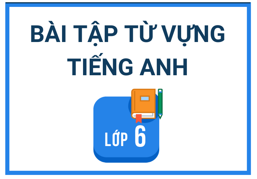 Bài tập ôn từ vựng tiếng Anh lớp 6