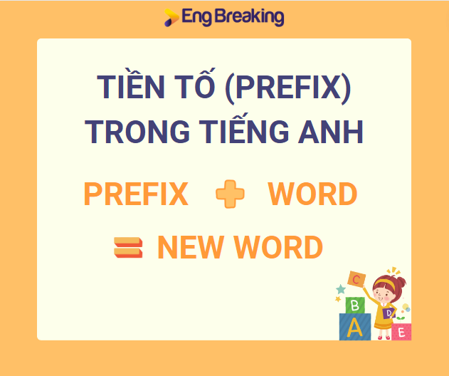 Các từ mới được tạo ra khi thêm tiền tố vào từ gốc