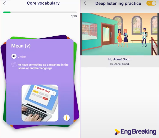 Eng Breaking đem tới phong phú tài liệu học tiếng Anh