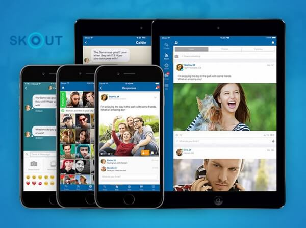 Gặp gỡ và nói chuyện với người nước ngoài qua app Skout