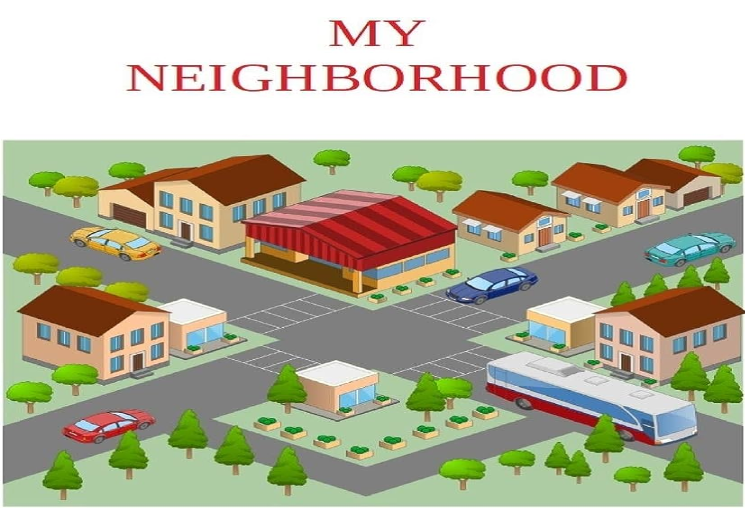 Từ vựng tiếng Anh lớp 6: Unit 4 - My neighborhood