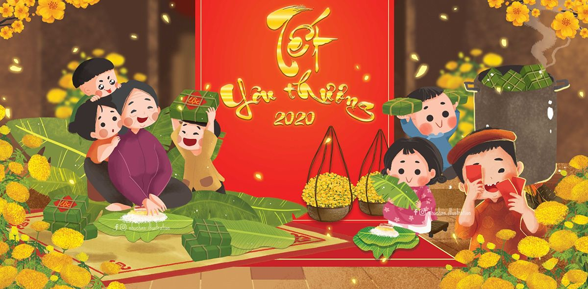 Từ vựng tiếng Anh lớp 6: Unit 6 - Our Tet Holiday