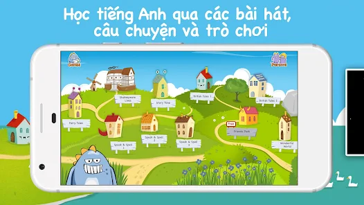 app học tiếng Anh cho bé miễn phí LearnEnglish Kids: Playtime