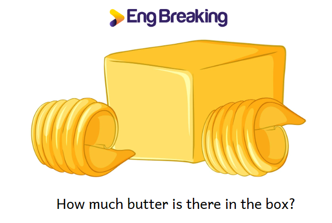 Ví dụ về cấu trúc how much hỏi số lượng với động từ "to be"