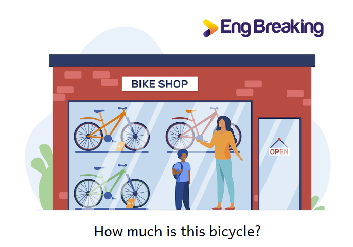 Ví dụ về cấu trúc how much hỏi giá cả với động từ "to be"