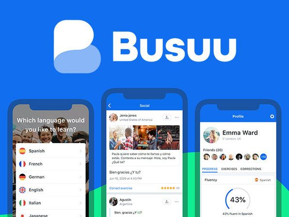 Busuu - app học tiếng anh giao tiếp với người nước ngoài