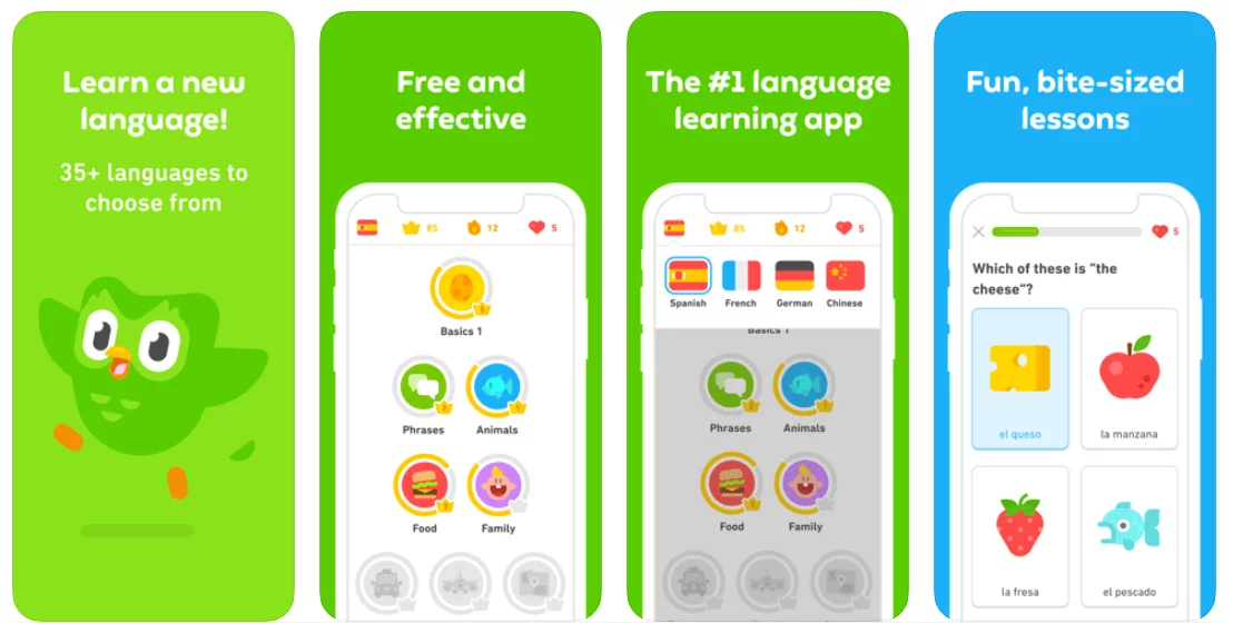 Duolingo- ứng dụng học tiếng anh giao tiếp