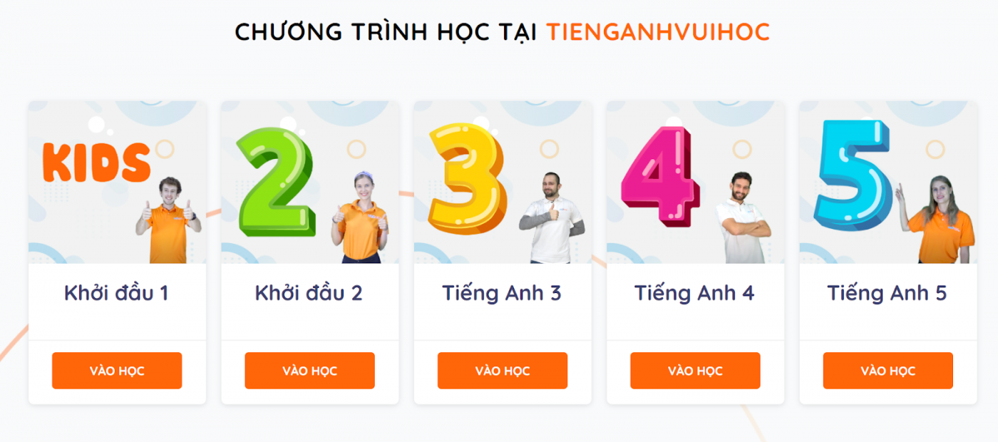 Học tiếng Anh bài bản trên VUIHOC
