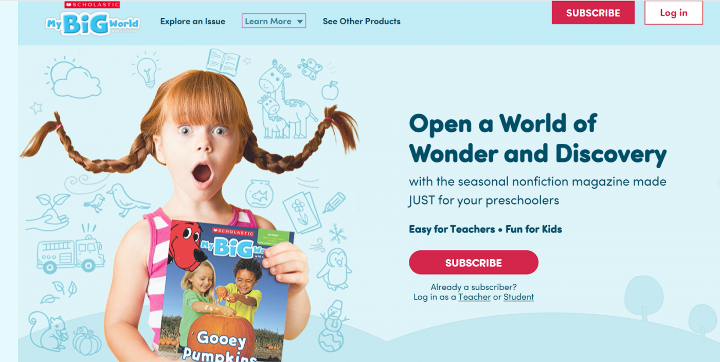 Học tiếng Anh qua truyện tranh trên Scholastic