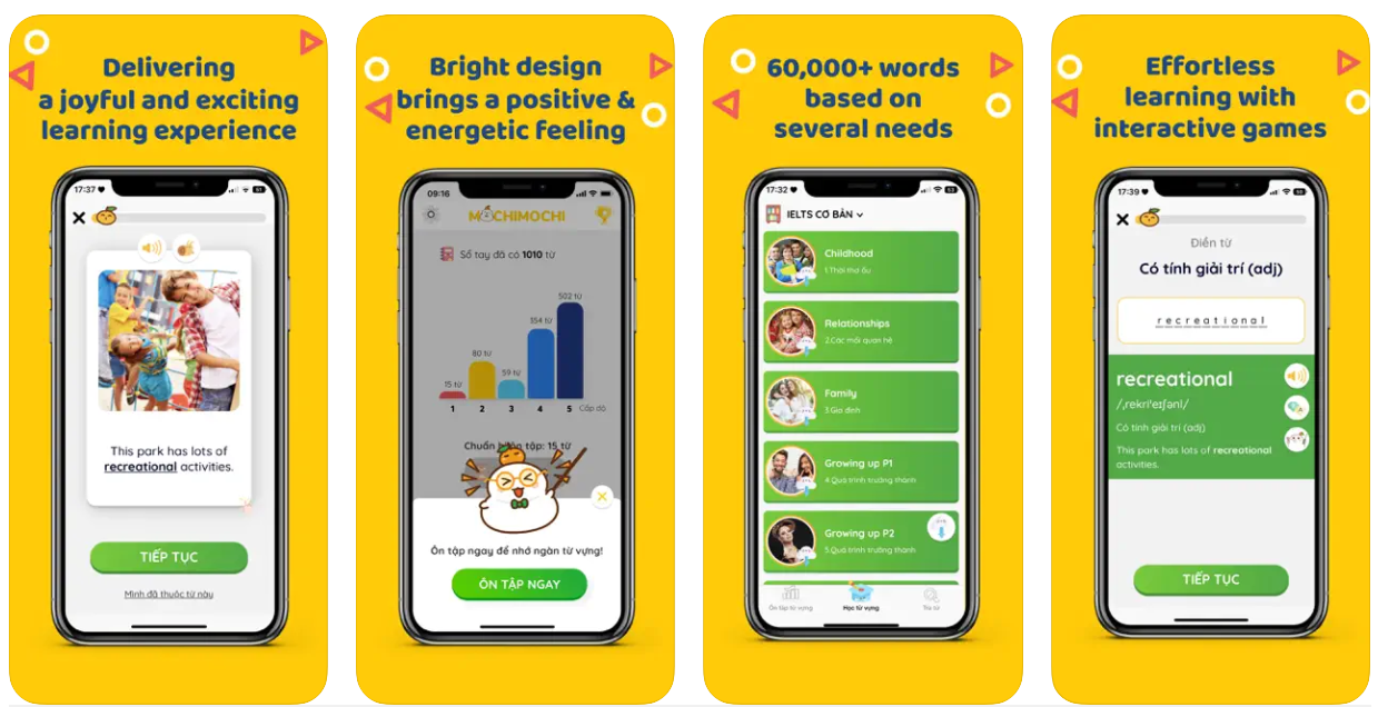 Mochimochi - học từ vựng tiếng Anh với phương pháp lặp lại ngắt quãng