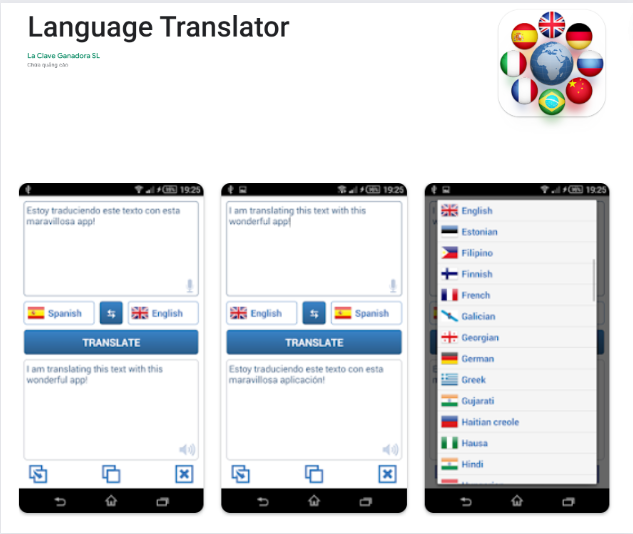 Nghe dịch Anh - Việt tiện lợi cùng Language Translator