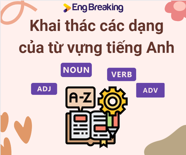Liên kết từ vựng đang học với các dạng khác của chúng