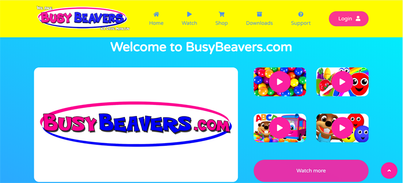 Website Busy Beavers