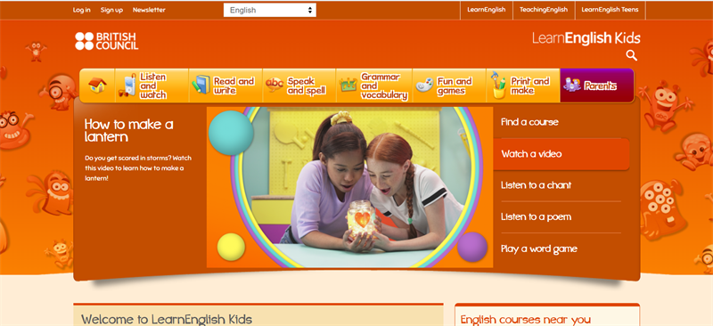 Website học tiếng Anh cho trẻ em uy tín và chất lượng