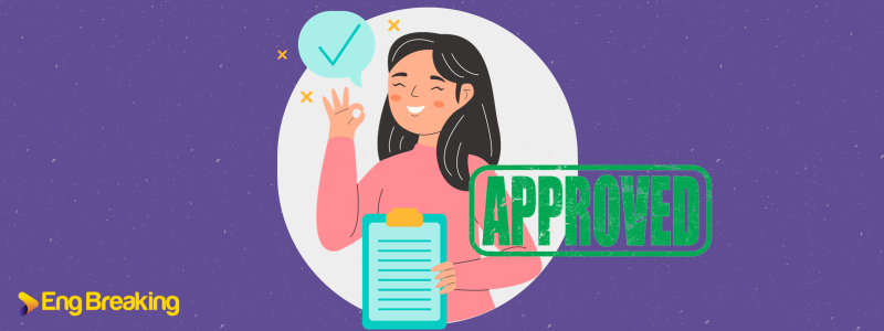 approve đi với giới từ gì