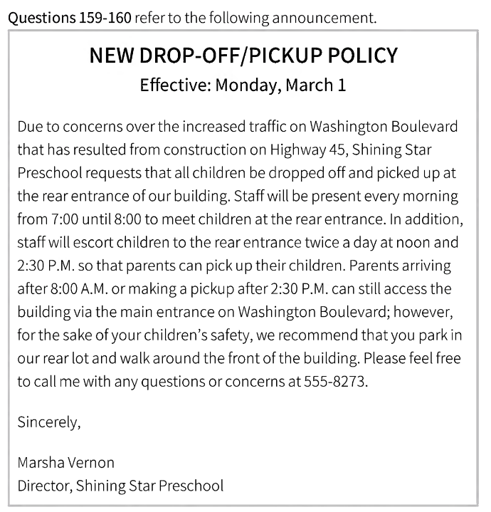 Bài tập 1 thực hành toeic part 7