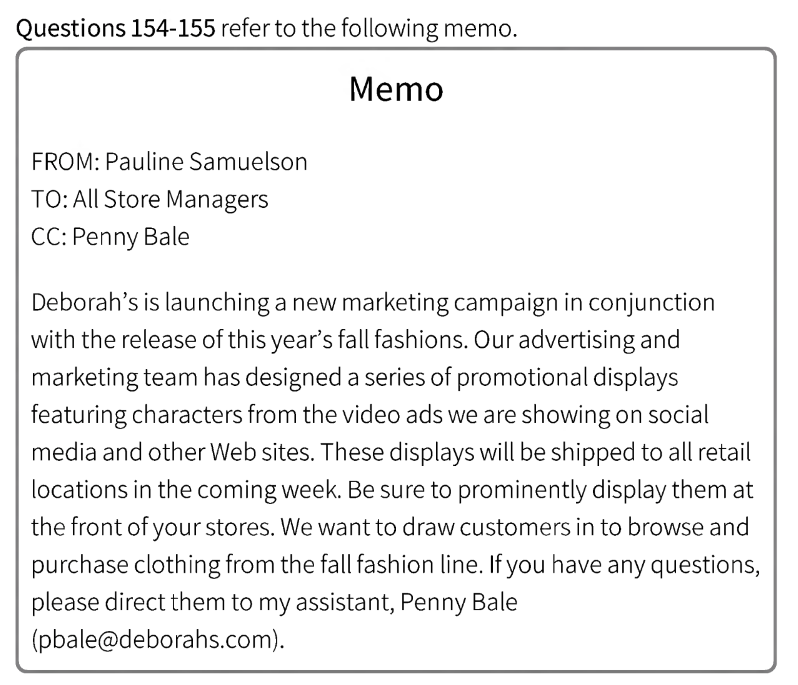 Bài tập 4 thực hành toeic part 7