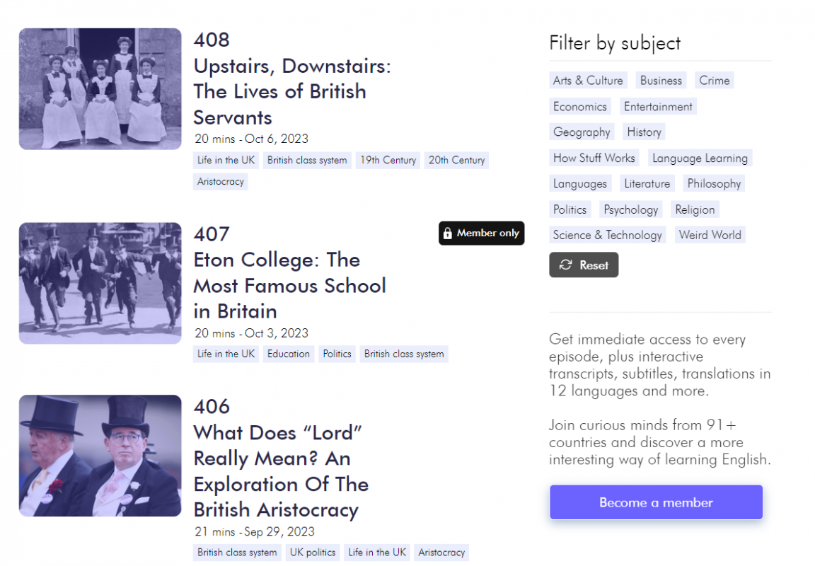 Khám phá thế giới, mở rộng vốn từ tiếng Anh qua podcast