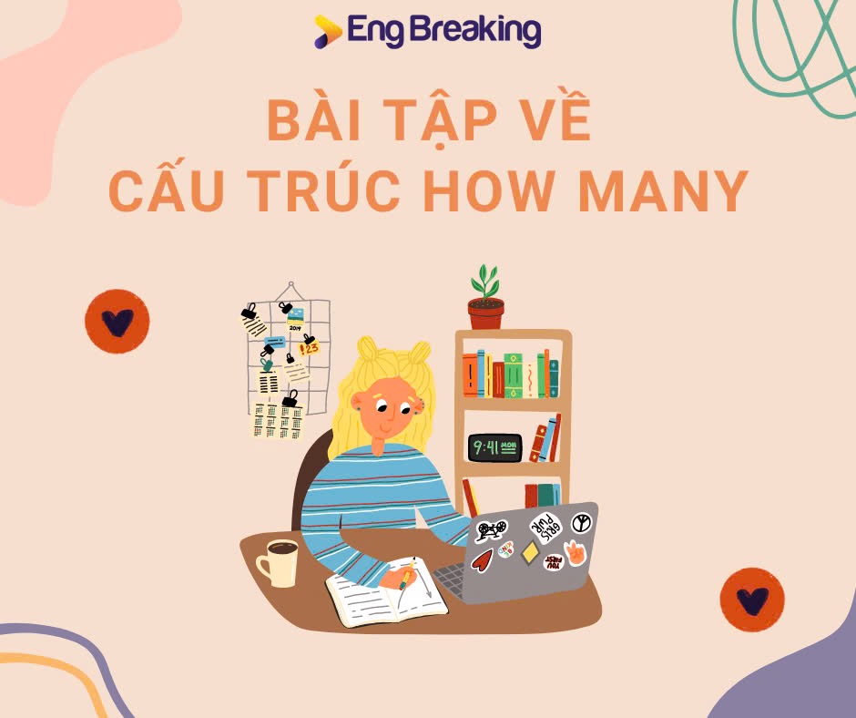 Bài tập về cấu trúc how many